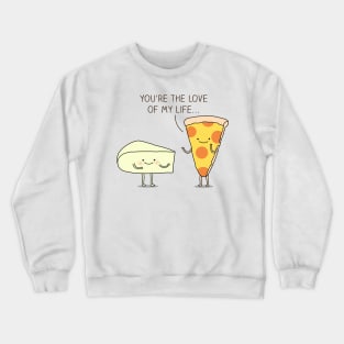 Pizza love Crewneck Sweatshirt